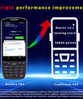 Android 13.0 2D Barcode Scanner PDA Handheld POS Terminal Data Collector with performance score display