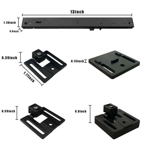 Stainless Steel Barn Door Soft Close Mechanism Kit With Adjustable Tension Spring Damper And Included Actuator Spacers, Hole Free No Drilling For Flat Track Doors Weighing 77 To 132 Pounds, Easy Install, 2 Pack