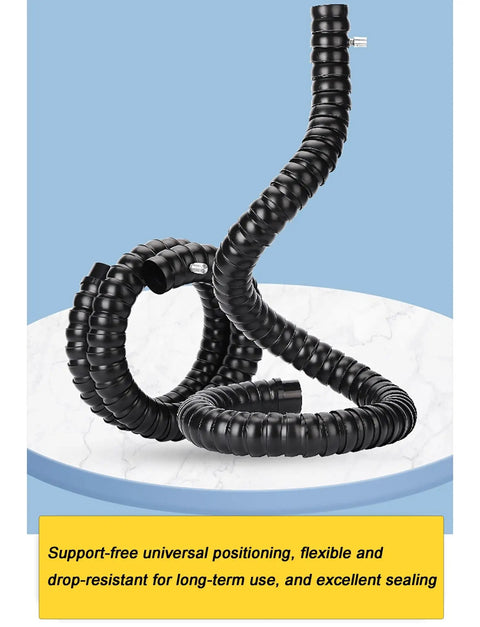 Rock Solid Flex Arm Fume Extractor For Welding Smoke Absorption Soldering Dust Collection 50Mm 75Mm flexible black hose with universal positioning