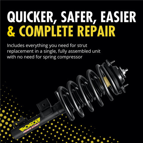 Suspension Strut And Coil Spring Assembly For Chevrolet Traverse Buick Enclave GMC Acadia Models Quick Strut Replacement Kit