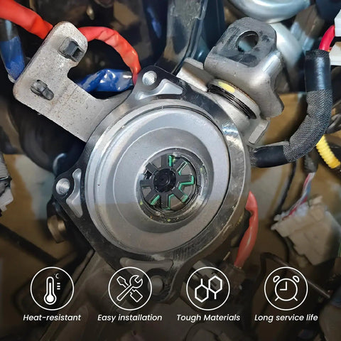 5 Sets Electric Power Steering Coupler Bushing Kit Direct Fit For Toyota Camry Corolla Prius C HR Avalon RX ES NX UX Easy Install Rubber Damper Replacement Replaces 45253-28130 installed on steering column