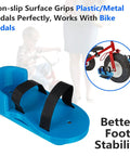 Bike Pedal Stabilizers For Children Tricycle Pedal Supports Kid-Friendly Easy Install And Removal Non Slip Foot Plate
