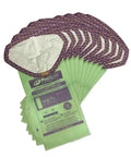 Intercept Micro Filter Bags With Open Collar, 10-Quart Capacity, 10-Pack Replacement Vacuum Filters for dry debris cleanup