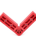 90 Degree Positioning Plastic Right Angle Clamp For Woodworking With 120mm Scale And Complete Accessories Ready To Use Kit