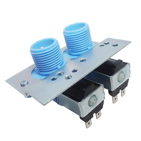 Gasket Inlet Valve Assembly With Mounting Brackets For Whirlpool And Kenmore Washers Fits Models 292197 3349451 3354565 KAWS850JQ4 LSQ8243HQ0
