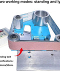 Absolute Pro Level Belt Sander And Buffer Motor With Brushless Technology For Stepless Speed Adjustment heavy duty sanding belt setup