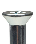 Close-up of Flat Sleeve Anchor 3/8 Inch By 6 Inch Zinc Plated Pre Assembled suitable for masonry, concrete, brick, or block.