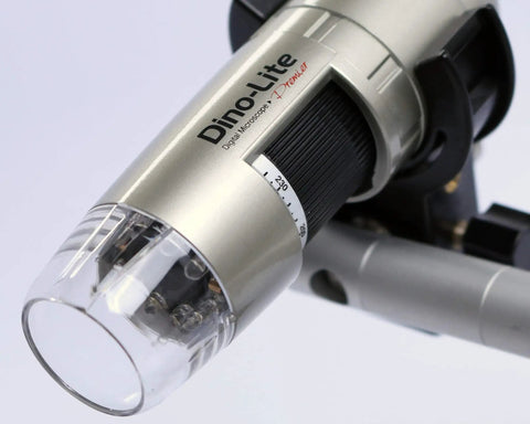 USB Microscope With 20x To 50x Zoom And 200x True Magnification, 0.3MP 640x480 Live Video At 30 FPS, Eight LED Lights, Easy Setup For Students, Maker Friendly Hobbyists, And Pros close-up lens