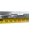 Built Like A Tank Two Pack 72 Inch Heavy Duty Aluminum Piano Hinges 2 Inch Wide.090 Thick with measuring tape.
