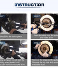 Beefy Heavy Duty Brake Drum And Rotor Puller For Removing Brake Drums Rotors Drive Wheels Gears Flywheels And Pulleys With Hardened Steel Construction And Reinforced Arms For Smooth Damage Free Time Saving Vehicle Repairs. Step-by-step brake drum removal instructions