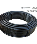 Coiled Beefy Pulley Cable Replacement For Home Gym 65.6 Ft Or 98.4 Ft Length 5mm TPU Coated Stainless Steel Wire Rope with accessories
