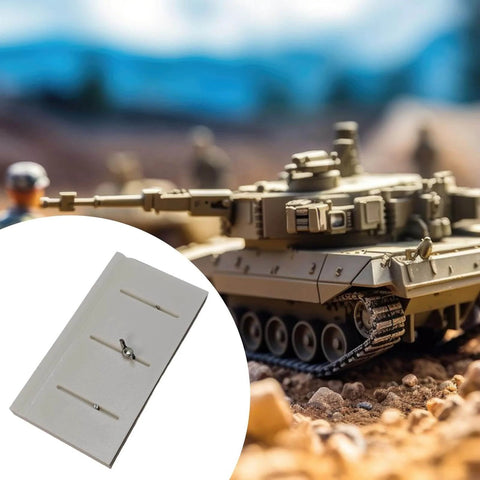 Universal Track Assembly Jig For Tank Models, Multi Functional Tool For Model Building, Easy Alignment And Secure Connections