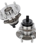 Two Rear Wheel Bearing And Hub Assembly Set For 2003 To 2008 Pontiac Vibe Toyota Corolla And Matrix And 2004 To 2009 Prius With ABS