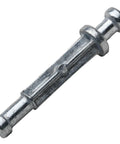 Zero Hassle Smooth Install Heavy Duty Zinc Plated Cam Lock Connectors And Double Ended Dowels For Seamlessly Joining Three Quarter Inch Panels. Zinc double ended dowel for furniture assembly.