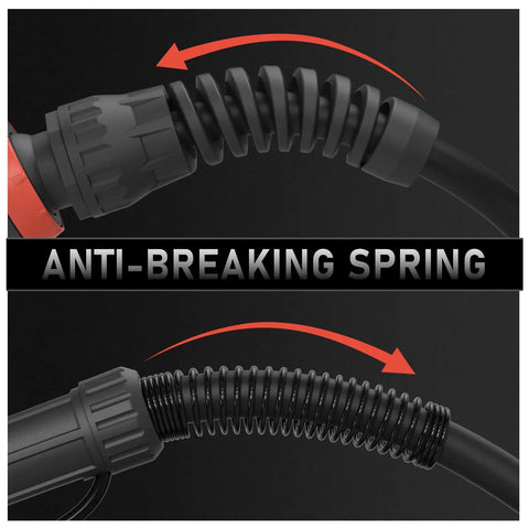 MIG Welding Gun Torch Stinger 100A 10ft Replacement for Hobart H-10 with anti-breaking spring