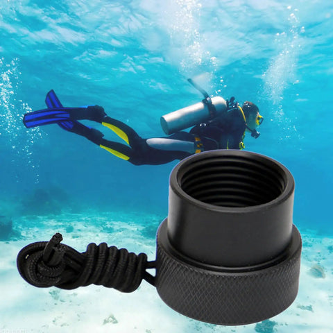 Din Regulator Cap For Scuba Tanks Female Threaded Plug Valve Protector Gear For Beginners To Pros Keeps Regulators Safe