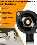 Thermostat With Housing Kit For Mercury Marine Outboard Motors 65 HP Through 150 HP 4 Stroke Replace 8M0090819 892864T06