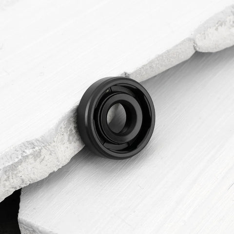 Black rotary shaft oil seal, 8x18x5 mm, two-pack for Milwaukee 2771-20 transfer pump