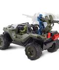 Halo Infinite RC Battle Hog UNSC Warthog With Master Chief And Spartan 2.4 GHz Remote Control Car with figures in action pose