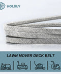 Beefy Five Eighths Inch Mower Deck Belt for Bad Boy 54 Inch ZT Elite Maverick HD CZT 54 Decks Heavy Duty Replacement Compatible With Maverick MZ Magnum 041156000 TCU18603, gray deck belt