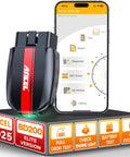 BD200 Bluetooth OBD2 Scanner With Exclusive App On iOS And Android DIY Friendly Code Reader For Check Engine And Battery Diagnostics