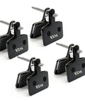 Copper Fiber Semi Metallic Disc Brake Pads 4 Pack With Springs For Mountain Bike Brakes Compatible With TRP Tektro Shimano