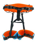 Ultra Lightweight Half Body Climbing Harness For Kids And Teens Cushioned Comfort Waist Belt Adjustable Fit High Strength Polyester
