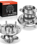 Rear Wheel Bearing And Hub Assembly 5 Lug Set For Toyota RAV4 AWD 2001 Through 2005 2 Pack with box packaging