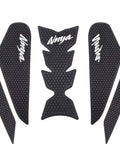 Tank Pad Protector Stickers Set For Ninja 400 500 2019 To 2023 Anti Slip Gas Tank Guard Decals Kit Durable PVC Rubber