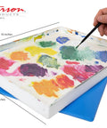 Pro Grade Studio Size Palette Storage Case 12 By 16 Inches For Full Size Artist Palettes With Sealing Lid And Tray Heavy Duty Studio Organizer For Paint Palettes Paper And Sponge Sold Separately, 12x16 tray