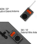 Grab And Go Portable Shortwave Radio With SSB And Full Band Coverage AM FM SW CB VHF UHF WX AIR NOAA Weather Alerts with antennas