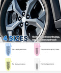 Heavy Duty Tire Plug Kit With Screwdriver, 60 Pieces In Four Sizes For Quick Puncture Repair On Cars, Trucks, And SUVs diagram
