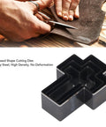 Cross Shape Leather Cutting Die Kit For DIY Leather Crafts Manual Punch Tool Set in alloy steel with cutting edges