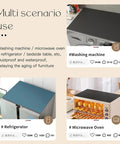 24x20 Inch Washer Dryer Top Mat With No Slip Surface, Easy Cut To Fit, Absorbent Quick Dry Pad For Kitchen And Home