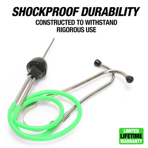Engine Noise Diagnostic Stethoscope For Cars And Trucks, Universal Fit Auto Tool For Mechanics And DIY Enthusiasts, Shockproof