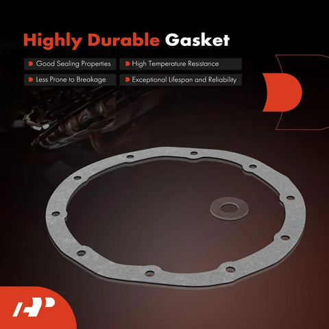Rear Differential Cover With Gasket And Magnet For Chevy GMC Cadillac Trucks And SUVs 1998-2010 Silverado Suburban Tahoe Yukon