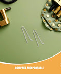 Quick Rebound Stainless Steel Torsion Springs For Nippers And Pruning Shears. Durable Pedicure Tool Replacement Hardware compact