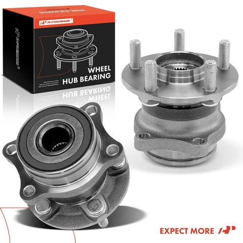 Two Pack Rear Wheel Bearing And Hub Assembly 5 Lug Fit For Subaru Outback Forester Impreza Legacy Crosstrek WRX 86 GR86 FRS Toyota 86 And Other Toyota