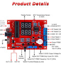 DIY Soldering Practice Kit With PWM Adjustable Signal Generator Voltage And Current Tester LED Display Circuit Board