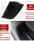 Door Handle Organizer Tray For Mazda 3 2019 To 2025 And CX 30 2020 To 2025, close-up of ABS material and design details.