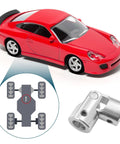 Beefy 8Mm To 8Mm Universal Joint Shaft Coupling Set With Rotatable Metal Motor Connector for RC car installation