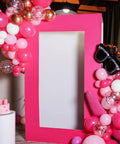 Hot Pink Balloon Set For Girls Birthday Parties And Baby Showers 65 Pieces Includes 12 Inch Hot Pink Balloons Pink Balloons Confetti Balloons And 32 Feet Of Ribbons For Princess Theme Decor framing photo area