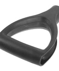 Replacement Shovel Handle For Hand Shovels, Durable Garden Tool Upgrade With Ergonomic Grip For Digging and Planting shown in black