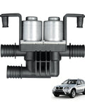 Slick Coolant Water Control Valve For BMW X5 And X6 E53 E70 F15 E71 F16 2004 To 2014 showing the top view with pipes and connectors.