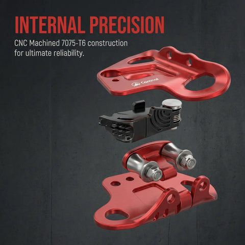 Pro Chest Ascender For Rock Climbing And Rescue With 7075 Aluminum Rope Ascender internal precision components image
