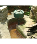 Domestic Hydroelectric Generator 500W To 5KW 220V Axial Flow Water Turbine installed in concrete channel