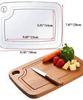 Premium Acrylic Two In One Cutting Board Router Template For Woodworking And Inlay Projects Laser Cut Quarter Inch Thick Guide with vegetables and knife.