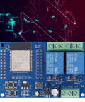 ESP Relay Module Two Channel 5V Relay Board With 4MB Flash For Secondary Development Learning