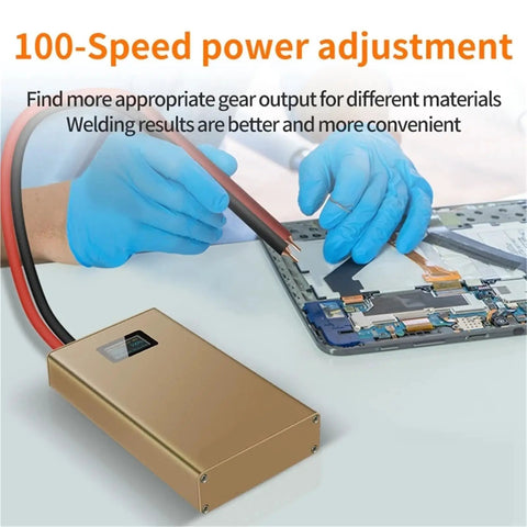 Portable Handheld Spot Welder With Color Screen Rechargeable Mini Welding Machine used in electronics repair