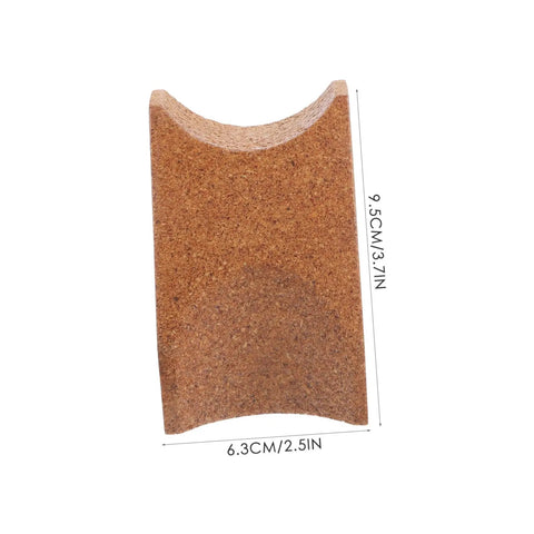 Ultimate Guitar Neck Rest Repair Kit With Premium Basswood Work Mat For Electric And Bass Care Luthier Essentials: Beech cradle front view.